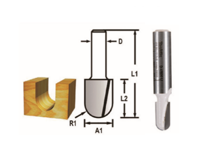 FREZE BIÇAĞI 8x9.5 mm