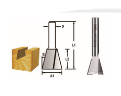 FREZE BIÇAĞI 8x6.35 mm