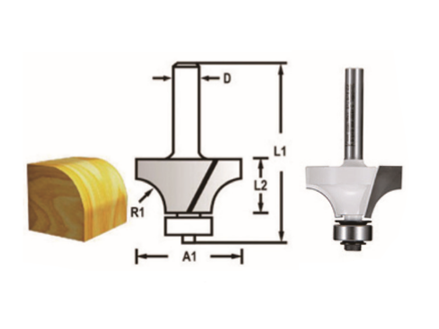 FREZE BIÇAĞI 6x20.6 mm