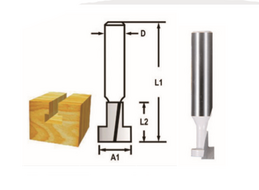 FREZE BIÇAĞI 8x9.5 mm