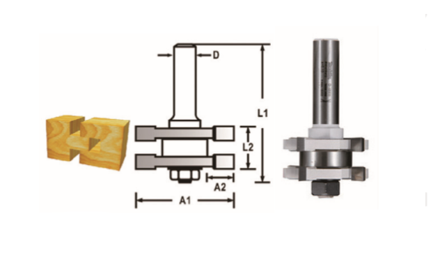 FREZE BIÇAĞI 8x30.1 mm