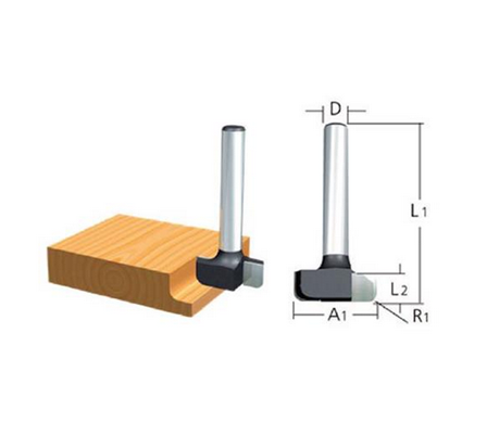 FREZE BIÇAĞI 6x25 mm