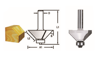 FREZE BIÇAĞI 12x50.8 mm